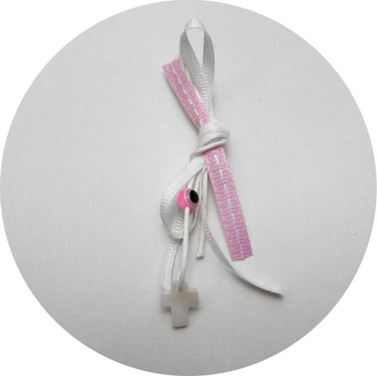 O nounos Christening Charm Pin Pink 50 Pieces