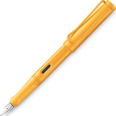 Lamy Safari Candy 021 Stilou Broad Galben cu Albastru και Negru Cerneală