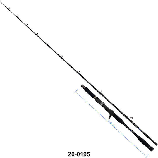Pregio Throne Live Bait Καλάμι Ψαρέματος για Jigging / Μολύβι Φύλακα 1.95m 50-200gr