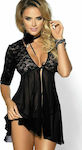 Anais Apparel Sexy Chemise Black