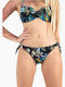 Rock Club BP-3132 Bikini Slip mit Schnürchen Schwarz BP3132.edem