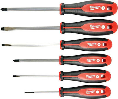 Milwaukee Set 6 Magnetic Screwdrivers