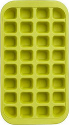 Aria Trade 110928 Silicone Ice Cube Tray 32 Slots Green 110928