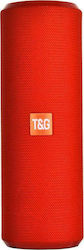 T&G Ηχείο Bluetooth 10W με Διάρκεια Μπαταρίας έως 6 ώρες Κόκκινο
