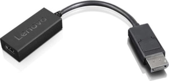 Lenovo Convertor DisplayPort masculin în HDMI feminin 1buc 4X90R61023