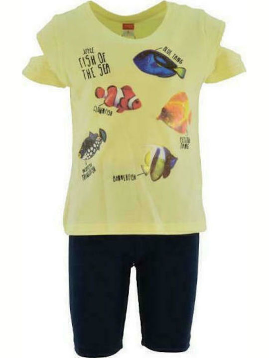 Joyce Kids Set with Yellow Leggings 2 Pieces