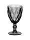 Cryspo Trio Kare Glass Water made of Glass Smoke Goblet 320ml