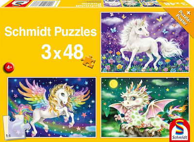 Kids Puzzle Fabulous Animals 144pcs Schmidt Spiele