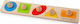 Holz Kinder Steckpuzzle Formen Steckspiel 5pcs Big Jigs