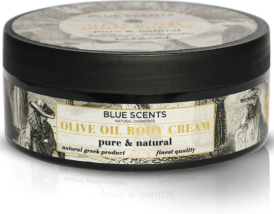 Blue Scents Olive Oil Pure & Natural Moisturizing Cream Body for All Skin Types 210ml