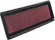 K&N Freeflow Air Filter 318x113mm for Citroen C3 Citroen / Peugeot