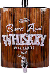 SP Souliotis Getränkespender Barrel Aged Whiskey mit Zapfhahn 3.78lt