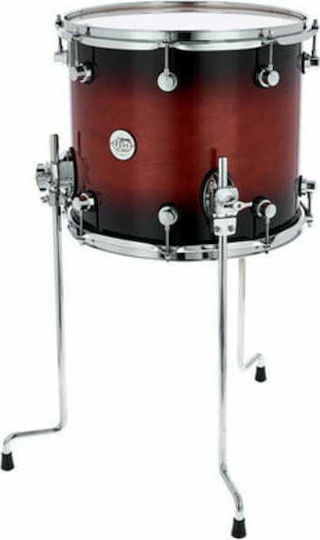 DW Drums Tom de podea Design Series 14" x 12" Tabac Burst