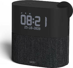 SACKit WAKEit Φορητό Ραδιόφωνο Επαναφορτιζόμενο DAB+ με Bluetooth Μαύρο