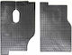 Frogum Front Mats 2pcs for Mercedes-Benz Actros 1996-2003 Black