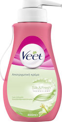 Veet Silk & Fresh Cream Αποτριχωτική Κρέμα 400ml Veet Silk & Fresh Cream Αποτριχωτική Κρέμα 400ml