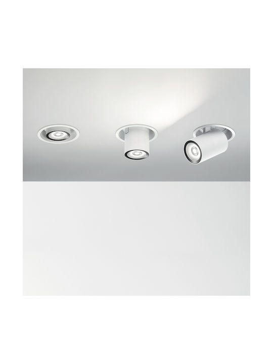 Ideal Lux Nova FI Μονό LED Θερμό Λευκό Σποτ σε ...