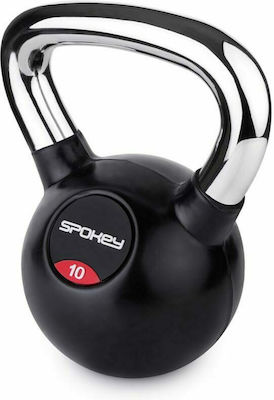 Spokey Black PVC Kettlebell Scales 10kg