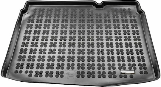 Rezaw Plast Kofferraummatten Wannenartig 1Stück aus Kunststoff für Jeep Kompass 2017+ Schwarz