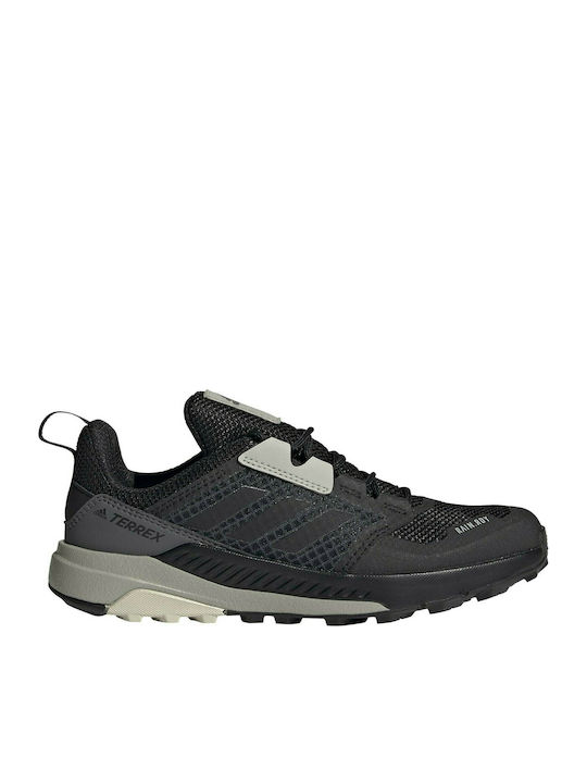 Pantofi de drumeție pentru copii TErrex Trailmaker Rain Rdy Impermeabili Core Black / Aluminiu ->