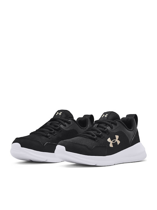 Under Armour Παιδικό Sneaker GGS Essential Μαύρο