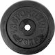 inSPORTline Castblack Set Discuri Cauciucate 1 x 20kg Φ30mm