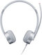 Lenovo 100 Stereo On Ear Multimedia Headphone with Microphone 3.5mm Jack White