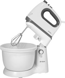 Gruppe HM9109 Μίξερ με Πλαστικό Κάδο 3.5lt Λευκό 450W