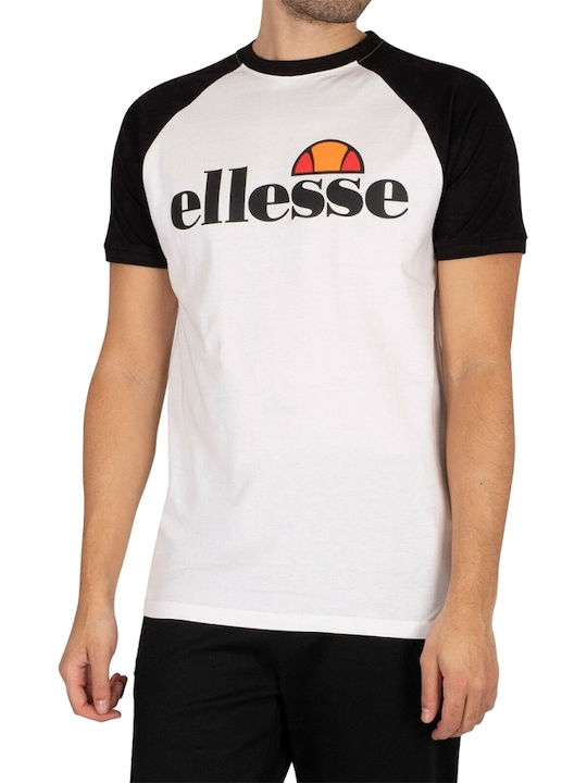 Ellesse Corp Herren T-Shirt Kurzarm Weiß