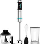 Cecotec Power TitanBlack 1200 XL Hand Blender with Stainless Rod 1200W Black