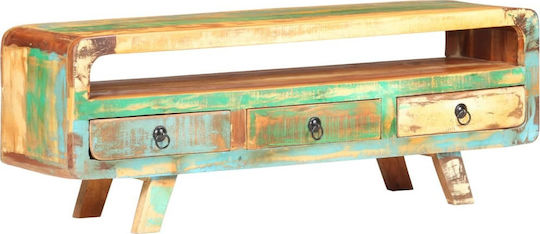 TV-Ständer Bodenstehend Mehrfarbig 117x30x41cm TV-Ständer Bodenstehend Mehrfarbig 117x30x41cm