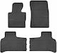 Frogum Satz Vorder- und Hintermatten 4Stück aus Gummi für Land Rover Range Rover Evoque 2005-2012 Schwarz