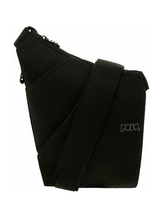 Polo Flake Ανδρική Τσάντα Στήθους σε Μαύρο χρώμα