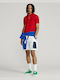 Ralph Lauren Men's Short Sleeve Blouse Polo Red