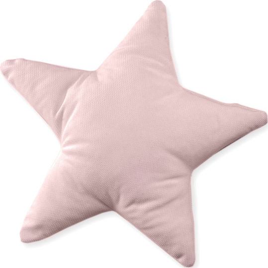 Baby Oliver Pernă Decorativă pentru Pătuț Stea Roz 37x37cm