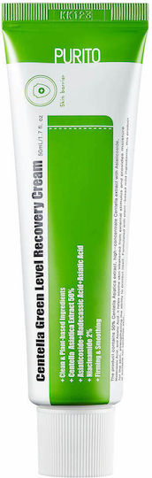 Purito Centella Green Level Cremă Hidratantă de Față de Zi cu Niacinamidă & Centella Asiatica 50ml