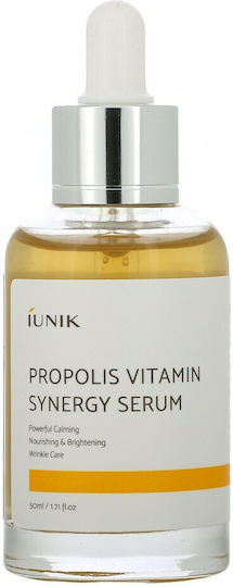 iUNIK Propolis Vitamin Serum Gesicht mit Vitamin C & Niacinamid für Strahlkraft & Aufhellung 50ml