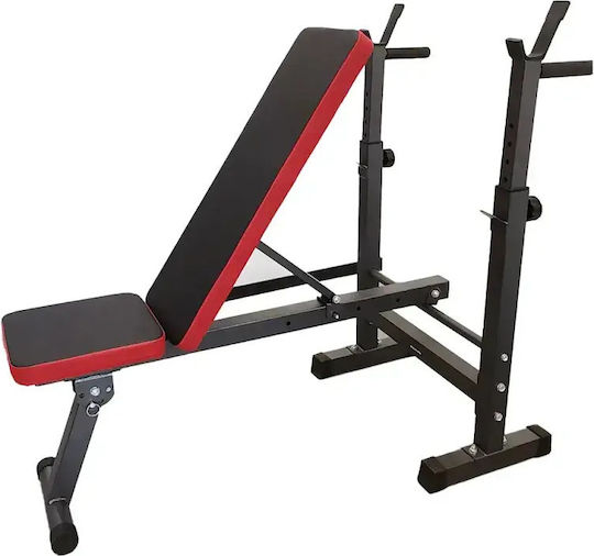 Viking 758 Bancă De Antrenament Reglabilă Pliabilă Cu Standuri