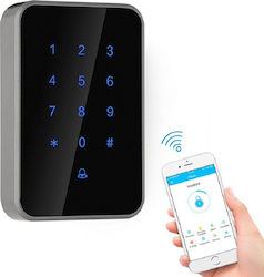 Electronic Lock in color Black with Connectivity Wi-Fi and Bluetooth