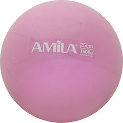 Amila Mini Μπάλα Pilates 25cm 0.1kg σε ροζ χρώμα