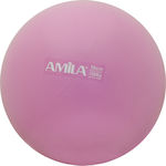 Amila Mini Μπάλα Pilates 19cm 0.1kg σε Ροζ Χρώμα