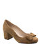 Naturelle Anatomic Leather Brown Heels