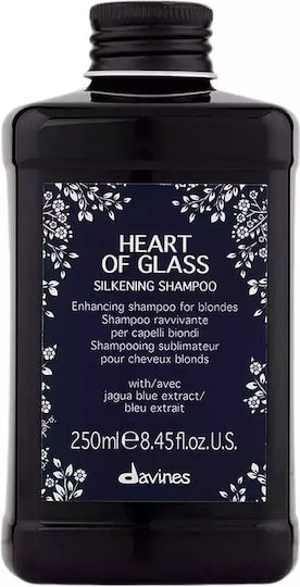 Davines Heart Glass Silkening Shampoos Hydration & Smoothing for All Hair Types 250ml