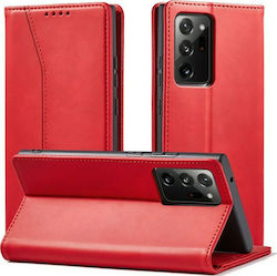 Bodycell PU Leather Book Δερματίνης Κόκκινο (Ga...