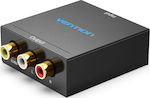 Vention Converter HDMI female to RCA / mini USB female (AEEB0)