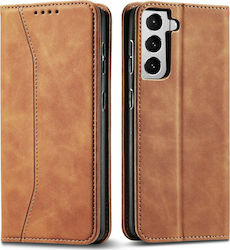 Bodycell PU Leather Book Δερματίνης Καφέ (Galax...