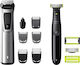 Multigroom Series 9000 Set De Mașină De Tuns Reîncărcabilă Negru/Argintiu MG9710/90