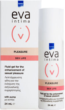 InterMed Eva Intima Pleasure Sex Life Κολπικό Λιπαντικό Gel 24ml