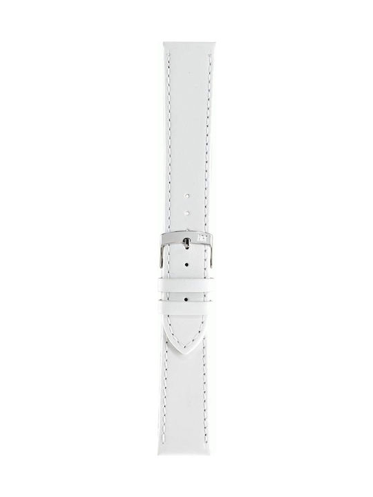 Morellato Sprint Leather Strap White 16mm