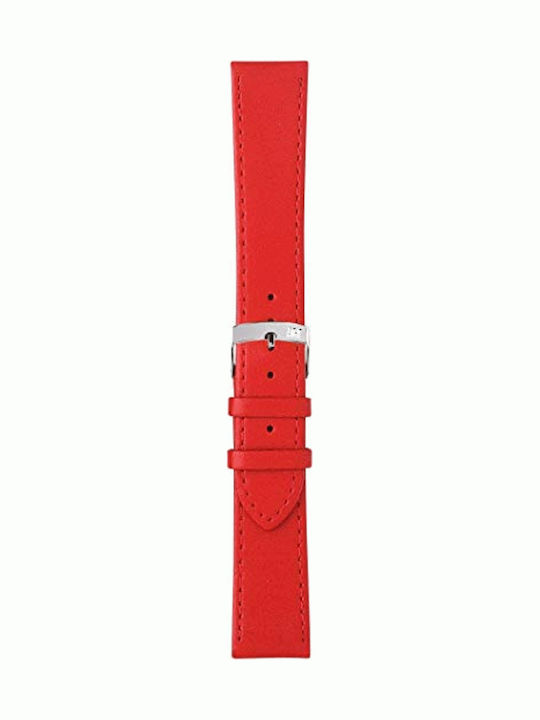Morellato Sprint Leather Strap Red 20mm